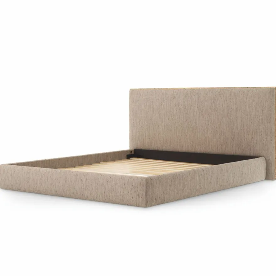Casa Padrino Luxus Doppelbett Beige / Antik Gold 160 x 200 cm - Schlafzimmer Möbel