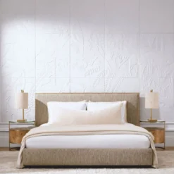 Casa Padrino Luxus Doppelbett Beige / Antik Gold 160 x 200 cm - Schlafzimmer Möbel
