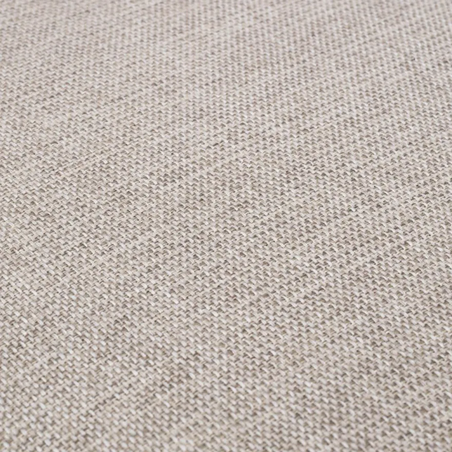 Casa Padrino Luxus Doppelbett Naturfarben / Messing / Schwarzgrau 180 x 210 cm - Schlafzimmer Möbel