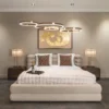 Casa Padrino Luxus Doppelbett Naturfarben 180 x 210 cm - Schlafzimmer Möbel
