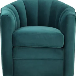Casa Padrino Luxus Drehsessel Meergrün 84 x 85 x H. 77 cm - Wohnzimmer Sessel