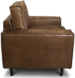 Casa Padrino Luxus Echtleder Wohnzimmer Set - Verschiedene Farben - 2 Sofas & 2 Sessel - Wohnzimmer Leder Möbel - Luxus Qualität