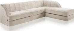 Casa Padrino Luxus Ecksofa Grau 320 x 230 x H. 85 cm - Wohnzimmer Sofa - Wohnzimmer Möbel - Luxus Möbel - Luxus Wohnzimmer Einrichtung