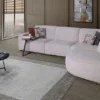 Casa Padrino Luxus Ecksofa Grau / Braun 290 x 215 cm - Wohnzimmer & Hotel Möbel