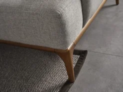 Casa Padrino Luxus Ecksofa mit verstellbaren Rückenlehnen Grau / Braun 325 x 295 x H. 97 cm - Wohnzimmer Sofa mit Schlaffunktion - Wohnzimmer Möbel - Luxus Möbel - Luxus Einrichtung