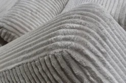 Casa Padrino Luxus Ecksofa mit verstellbaren Rückenlehnen Grau / Schwarz 330 x 240 cm
