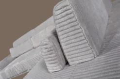 Casa Padrino Luxus Ecksofa mit verstellbaren Rückenlehnen Grau / Schwarz 330 x 240 cm