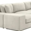 Casa Padrino Luxus Ecksofa Sandfarben / Schwarz 380 x 200 x H. 90 cm - Wohnzimmer Sofa mit Kissen - Luxus Qualität