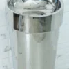 Casa Padrino Luxus Edelstahl Waschtisch Silber 40 x H. 86 cm - Badezimmer Möbel - Hotel & Restaurant Kollektion - Luxus Qualität