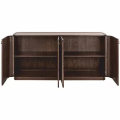 Casa Padrino Luxus Eichenholz Sideboard mit 4 Türen Braun 180 cm - Luxus Möbel