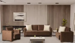 Casa Padrino Luxus 2er Sofa Braun 171 x 88 x H. 67 cm - Wohnzimmer Sofa - Hotel Sofa - Wohnzimmer Möbel - Hotel Möbel - Luxus Möbel - Luxus Einrichtung