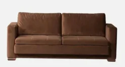 Casa Padrino Luxus 2er Sofa Braun 171 x 88 x H. 67 cm - Wohnzimmer Sofa - Hotel Sofa - Wohnzimmer Möbel - Hotel Möbel - Luxus Möbel - Luxus Einrichtung
