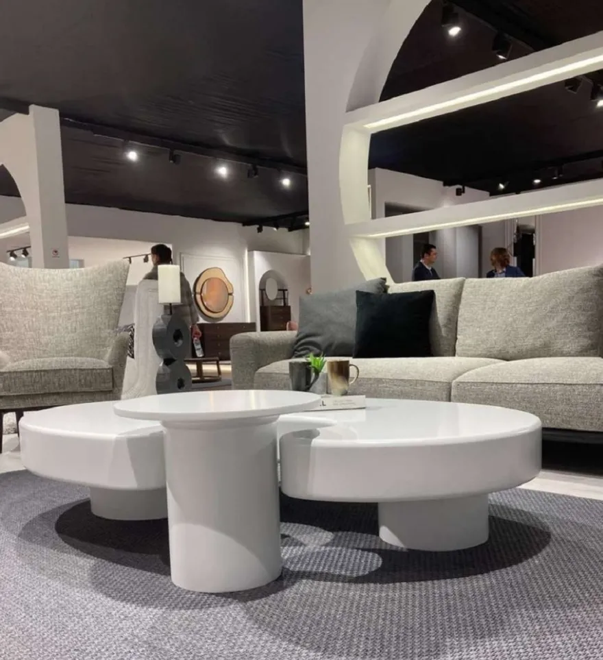 Casa Padrino Luxus 4er Sofa Grau / Schwarz 320 x 100 x H. 74 cm - Wohnzimmer Sofa - Hotel Sofa - Wohnzimmer Möbel - Hotel Möbel - Luxus Möbel - Luxus Einrichtung - Wohnzimmer Einrichtung