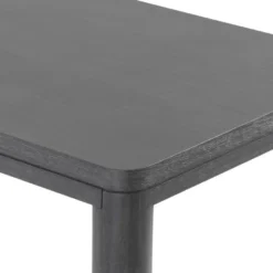 Casa Padrino Luxus Esstisch Anthrazitgrau 240 x 100 x H. 76 cm - Massivholz Küchentisch - Rechteckiger Esszimmertisch - Luxus Esszimmer Möbel