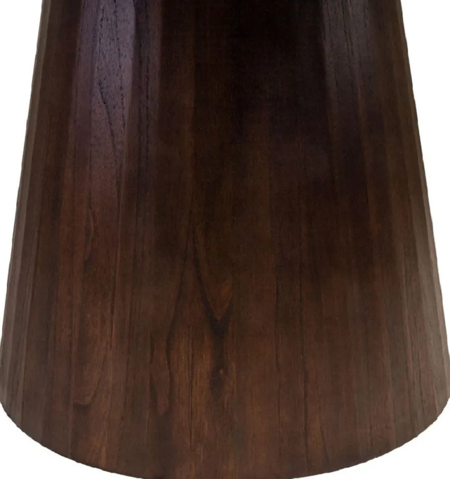 Casa Padrino Luxus Esstisch Dunkelbraun Ø 150 x H. 76 cm - Runder Massivholz Küchentisch - Esszimmer Möbel - Küchen Möbel - Luxus Möbel - Luxus Einrichtung