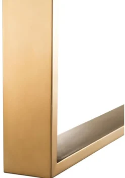 Casa Padrino Luxus Esstisch Dunkelbraun / Messing 300 x 115 x H. 75 cm - Luxus Esszimmertisch