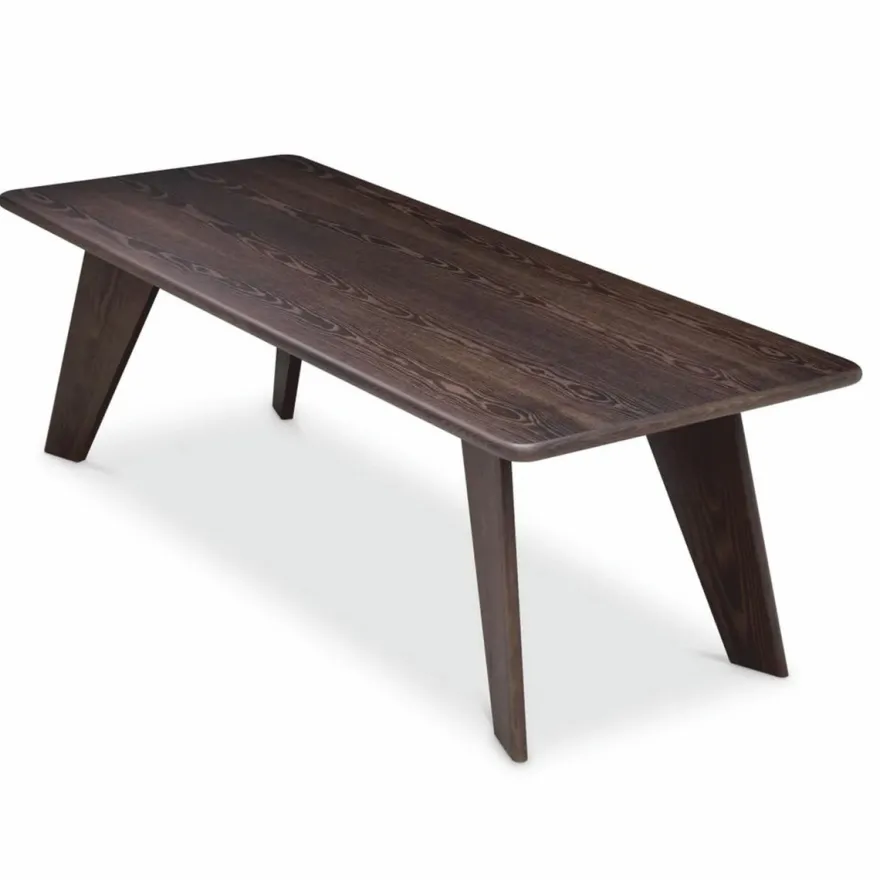 Casa Padrino Luxus Esstisch Dunkelbraun 240 cm - Hotel & Esszimmer Möbel