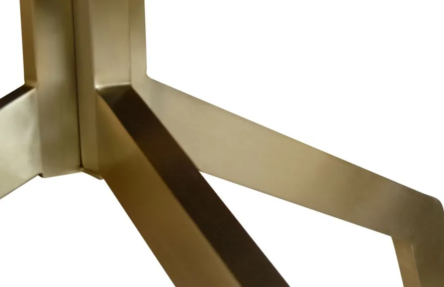 Casa Padrino Luxus Esstisch Gold / Schwarz 120 x H. 76 cm - Esszimmermöbel