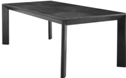Casa Padrino Luxus Esstisch in schwarz 225 x 100 x H. 75 cm - Limited Edition