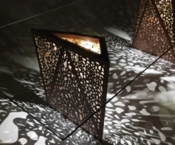 Casa Padrino Luxus Esstisch mit Glasplatte und LED Beleuchtung Braun 250 cm - Made in Italy