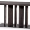 Casa Padrino Luxus Esstisch Mokka / Bronze 240 x 100 x H. 76 cm - Rechteckiger Massivholz Küchentisch - Massivholz Esszimmer Möbel - Massivholz Küchen Möbel - Luxus Möbel - Luxus Einrichtung