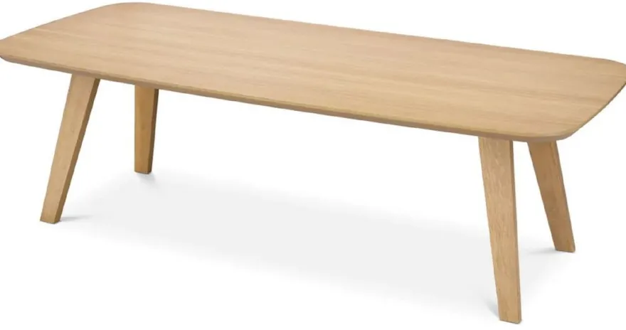 Casa Padrino Luxus Esstisch Naturfarben 245 x 109,5 x H. 77 cm - Rechteckiger Massivholz Küchentisch - Esszimmer Möbel - Küchen Möbel - Luxus Möbel - Luxus Einrichtung