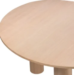 Casa Padrino Luxus Esstisch Naturfarben 149 x 128,5 x H. 77 cm - Massivholz Küchentisch - Esszimmer Möbel - Küchen Möbel - Luxus Möbel - Luxus Einrichtung