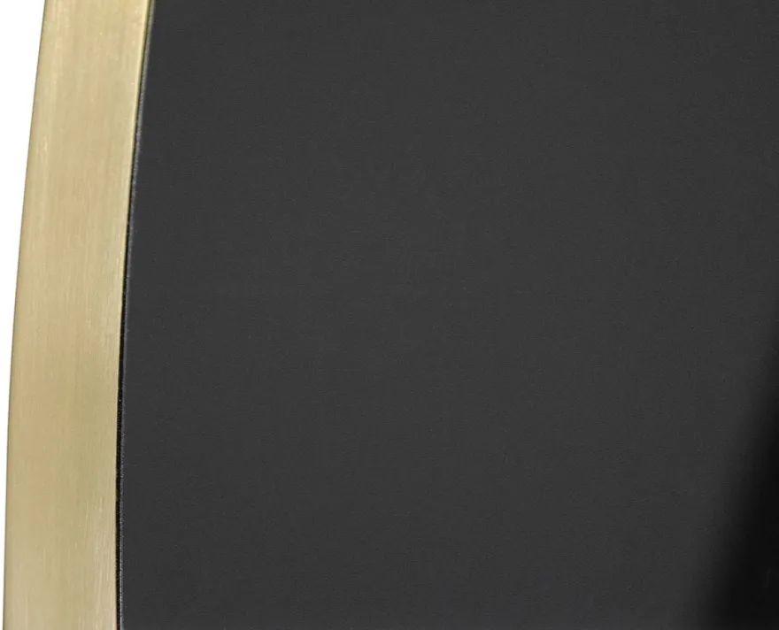 Casa Padrino Luxus Esstisch Schwarz / Gold 120 x H. 76 cm - Designer Esszimmermöbel