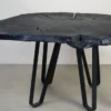 Casa Padrino Luxus Esstisch Schwarz 140 x 110 x H. 75 cm