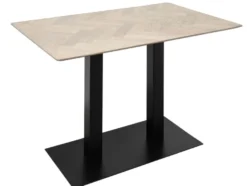 Casa Padrino Luxus Esstisch 110 x 70 x H. 76,5 cm - Esszimmermöbel