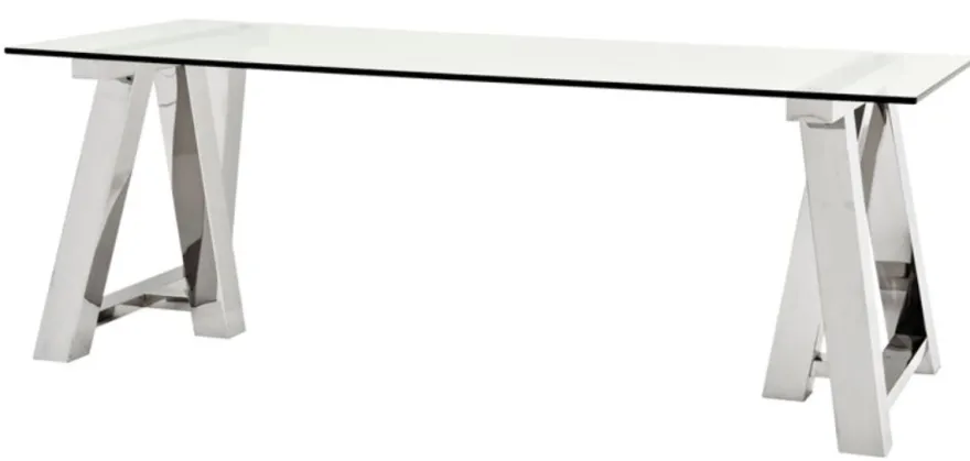 Casa Padrino Luxus Esstisch 220 x 90 x H. 78 cm - Designer Esszimmermöbel