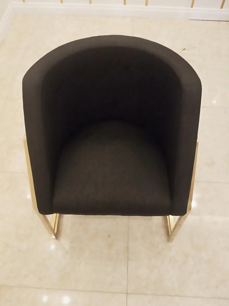Casa Padrino Luxus Esszimmerstuhl Schwarz / Gold 60 x 56 x H. 80 cm - Luxus Esszimmer Möbel - Luxus Qualität