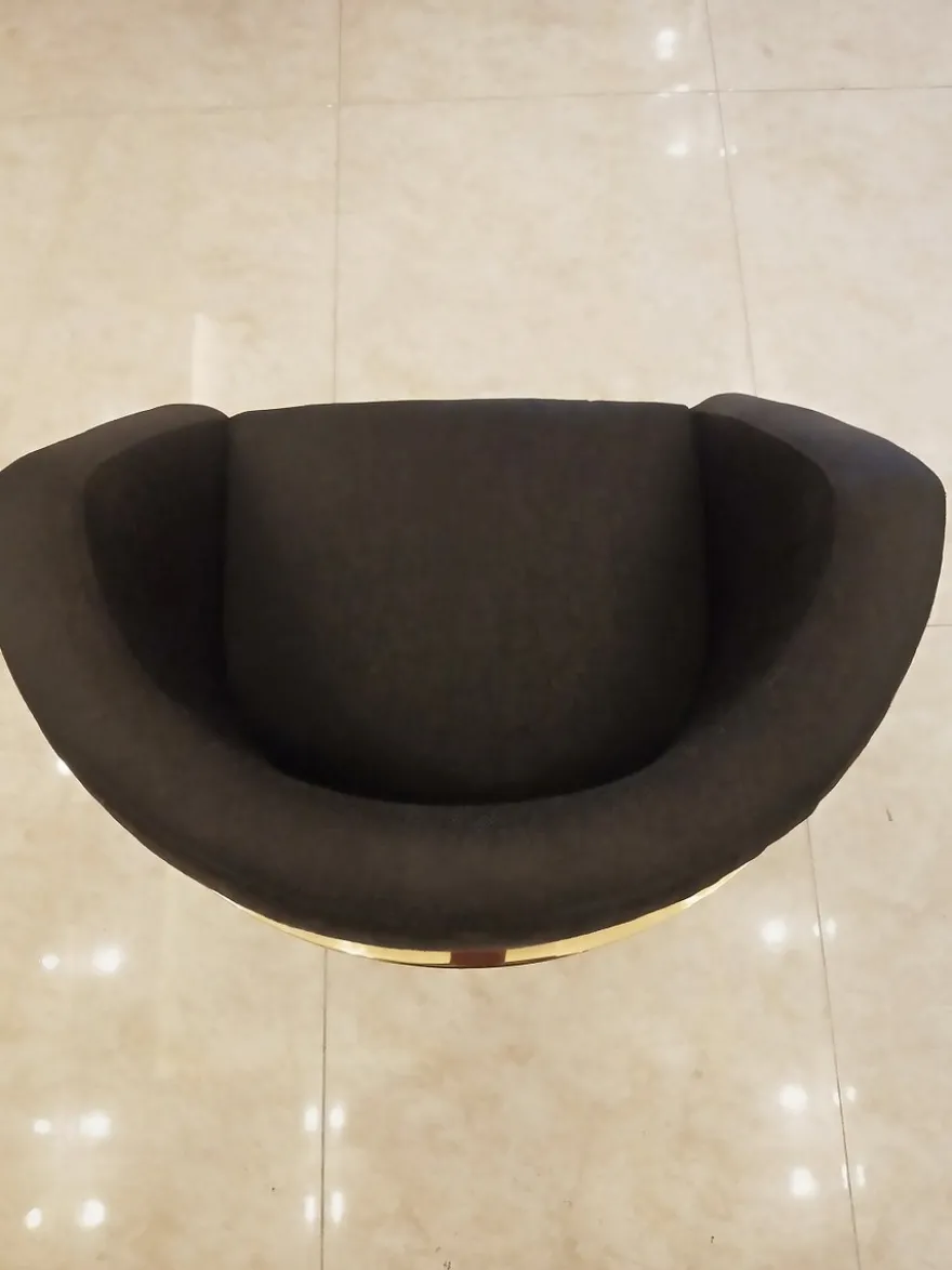 Casa Padrino Luxus Esszimmerstuhl Schwarz / Gold 60 x 56 x H. 80 cm - Luxus Esszimmer Möbel - Luxus Qualität