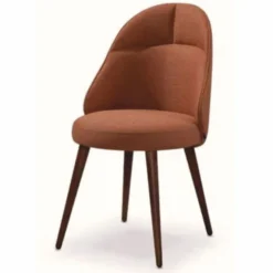 Casa Padrino Luxus Esszimmer Stuhl 8er Set Cognacfarben / Braun - Esszimmer Möbel