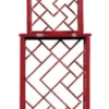 Casa Padrino Luxus Etagere im chinesischen Stil Rot / Gold 54 x 37 x H. 219 cm - Hotel & Restaurant Accessoires