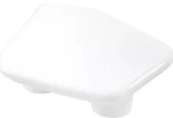 Casa Padrino Luxus Fiberglas Couchtisch Hochglanz Weiß 160 x 118 x H. 33 cm - Fiberglas Wohnzimmertisch - Wohnzimmer Möbel - Hotel Möbel - Luxus Möbel - Fiberglas Möbel