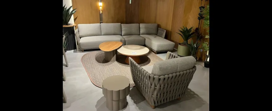 Casa Padrino Luxus Garten Liege Beige / Sandfarben 6-teilig 160 x 85 x H. 85 cm - Wetterfest und hochwertig verarbeitet - Moderne Garten Möbel - Luxus Qualität