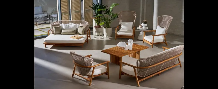 Casa Padrino Luxus Garten Liege Weiß 5-teilig 200 x 85 x H. 80 cm - Wetterfest und hochwertig verarbeitet - Moderne Garten Möbel - Luxus Qualität