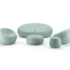 Casa Padrino Luxus Garten Lounge Set 4-teilig 198 x 99 x H. 71 cm - Wetterfest und hochwertig verarbeitet - Moderne Garten Möbel - Luxus Qualität