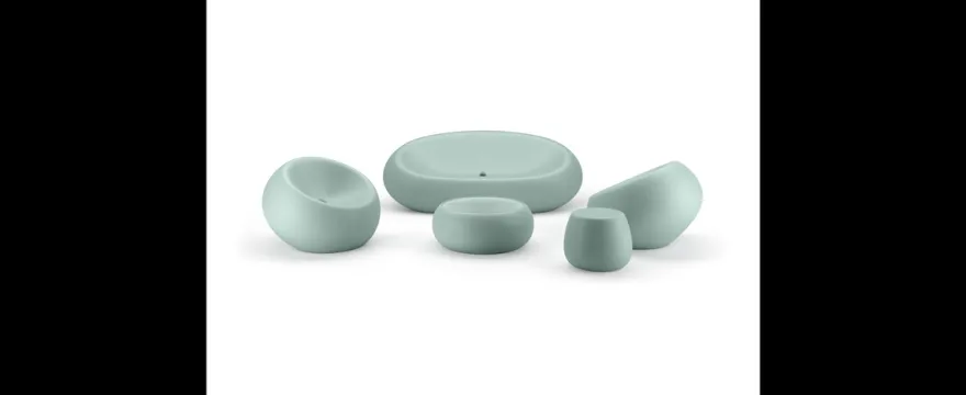 Casa Padrino Luxus Garten Lounge Set 4-teilig 198 x 99 x H. 71 cm - Wetterfest und hochwertig verarbeitet - Moderne Garten Möbel - Luxus Qualität