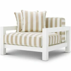 Casa Padrino Luxus Gartenmöbel Set Matt Weiß / Beige - Hotel & Garten Möbel