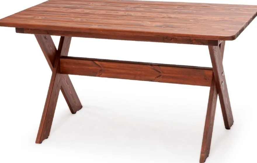 Casa Padrino Luxus Gartenmöbel Set Anthrazit / Dunkelbraun - 1 Garten Sofa & 2 Garten Sessel & 1 Garten Esstisch - Garten Möbel - Terrassen Möbel - Luxus Möbel