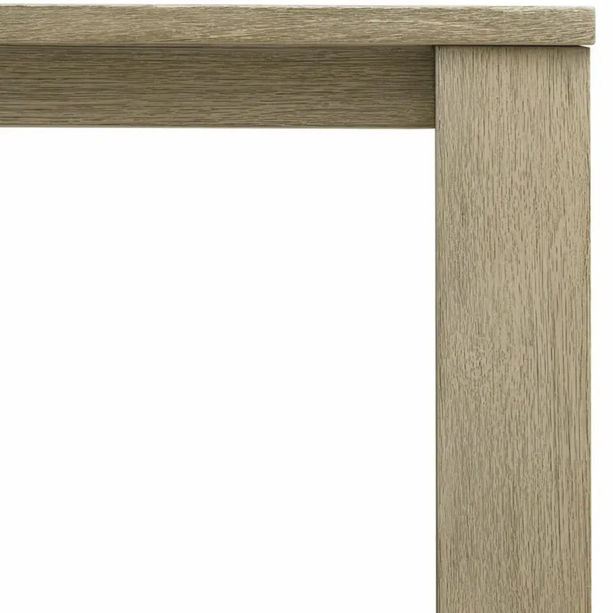 Casa Padrino Luxus Gartentisch Grau 240 cm - Teakholz Garten Esstisch - Garten Möbel
