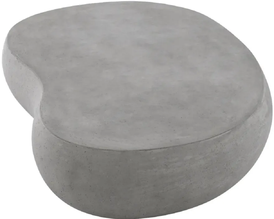 Casa Padrino Luxus Gartentisch Grau 160 x 103 x H. 32 cm - Garten Couchtisch aus glasfaserverstärktem Beton - Garten & Terrassen Möbel - Luxus Qualität