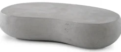 Casa Padrino Luxus Gartentisch Grau 160 x 103 x H. 32 cm - Garten Couchtisch aus glasfaserverstärktem Beton - Garten & Terrassen Möbel - Luxus Qualität