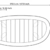 Casa Padrino Luxus Gartentisch Naturfarben / Sandfarben 170,5 x 85 x H. 34,5 cm - Garten Couchtisch mit Teakholz Tischplatte und Aluminium Beinen - Garten & Terrassen Möbel - Luxus Qualität