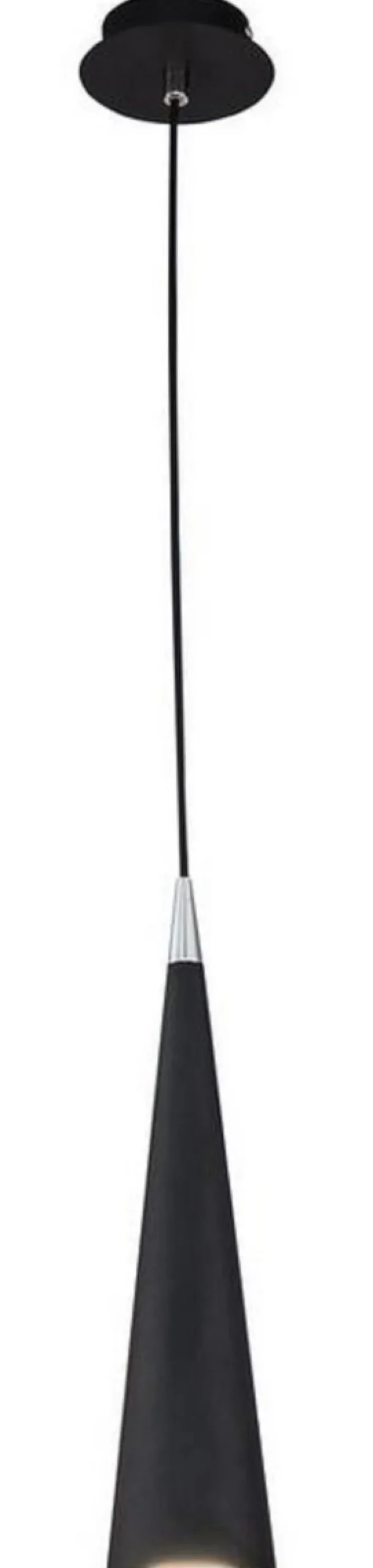 Casa Padrino Luxus Hängeleuchte Schwarz / Silber Ø 10 x H. 158 cm - Höhenverstellbare Metall Pendelleuchte