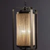Casa Padrino Luxus Hängeleuchte Laterne Messing Brüniert Ø 45 x H. 70 cm - Handgefertigte Laterne aus Edelstahl - Luxus Kollektion - Edel & Prunkvoll