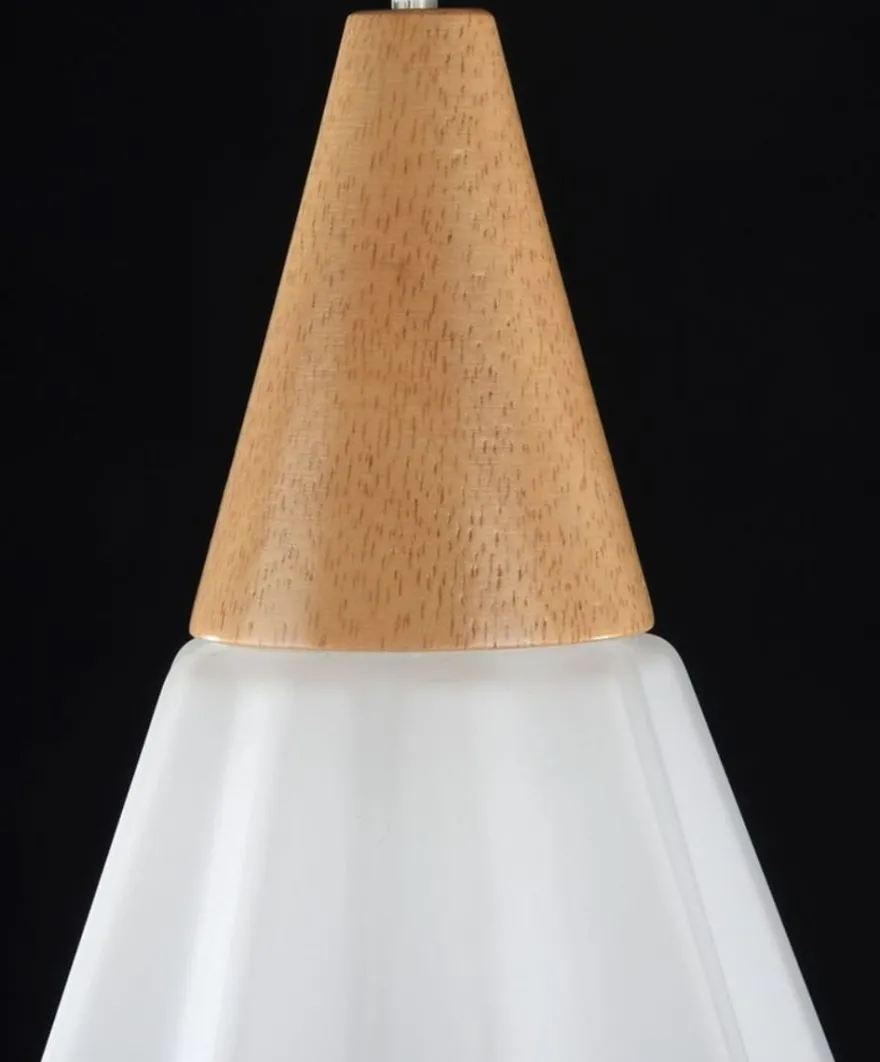 Casa Padrino Luxus Hängeleuchte Weiß / Naturfarben Ø 13 x H. 26 cm - Luxus Pendelleuchte