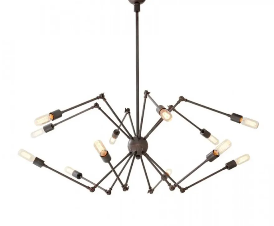 Casa Padrino Luxus Hängeleuchte im Barockstil Bronze Durchmesser 135 cm Höhe 70 cm